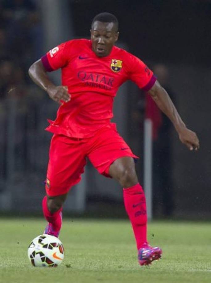El español Adama Traoré cuenta con apenas 23 años de edad y su debut en el FC Barcelona se dio en el 2013. Posteriormente no tuvo la oportunidad deseada en el cuadro catalán y ha pasado por varios clubes europeos.