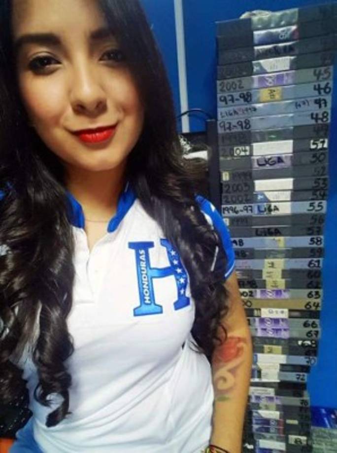 La periodista de Todo Deportes, Rosa Alvarado.