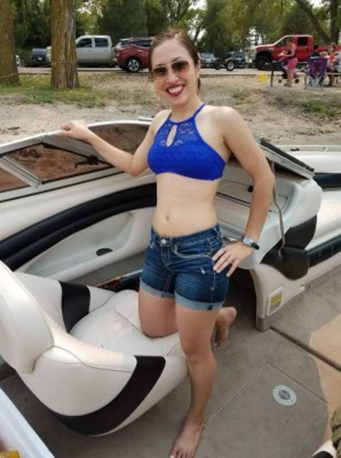 Veronica Portillo desde Nebraska, se fue adisfrutar de aire fresco.