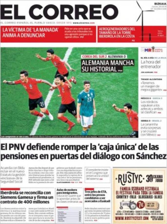 El Correo de España.