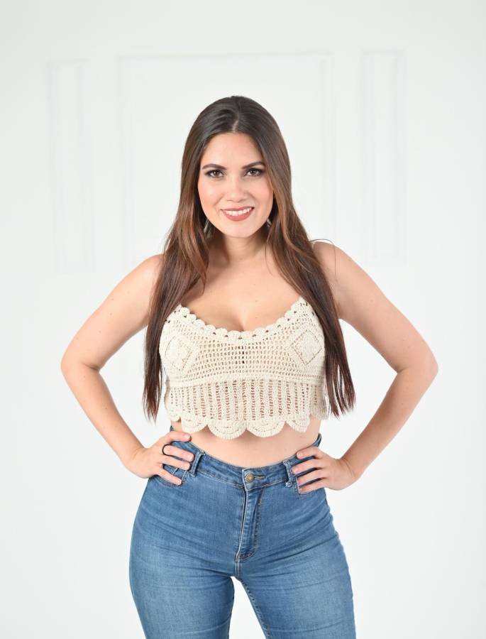 La hermosa sampedrana tiene muchos proyectos para el futuro.