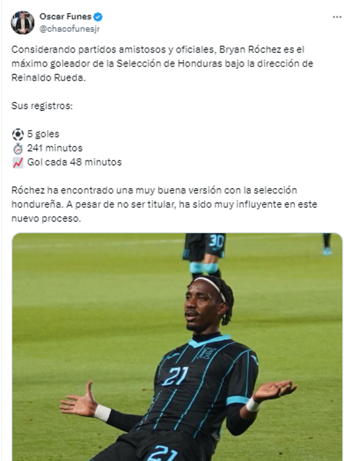 Y destacó el trabajo de Róchez: “A pesar de no ser titular, ha sido muy influyente en este nuevo proceso”.