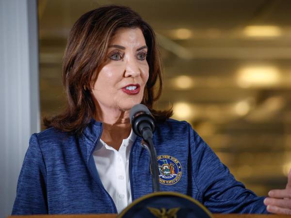 <b>Kathy Hochul</b> , gobernadora de Nueva York.