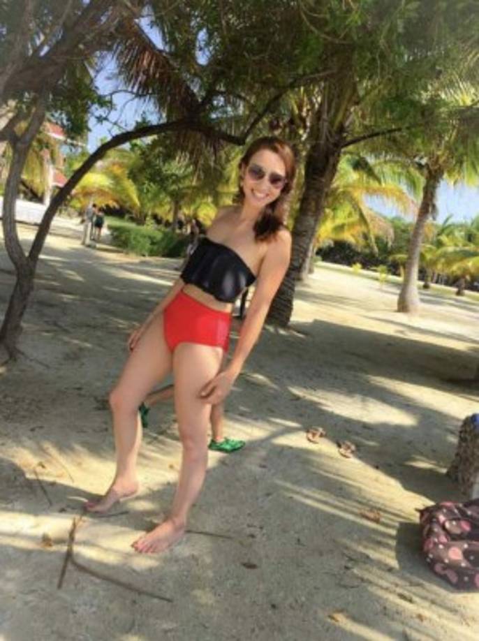 El sol, la playa y la arena son un excelente escenario para una linda foto de recuerdo de la Semana Mayor.