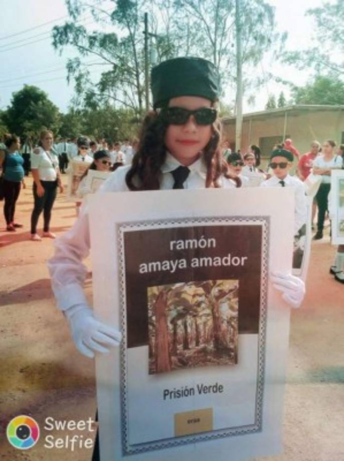 Sharon ponce del Centro Educativo Básico Juan Lindo, El Ocotillo, San Pedro Sula