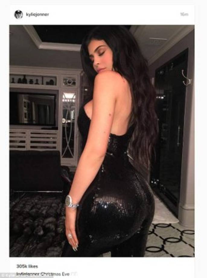 Kylie presumió su cuerpazo.
