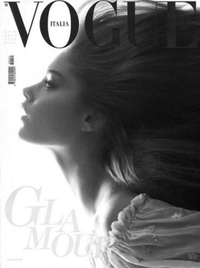 Vogue Italia en 2012.