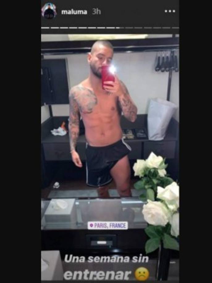 Ahora ha querido volver a hacerlo a su paso por la Semana de la Moda Masculina de París, para demostrar que 'una semana sin entrenar' y dándose algún que otro capricho culinario no es suficiente para causar estragos en su físico.