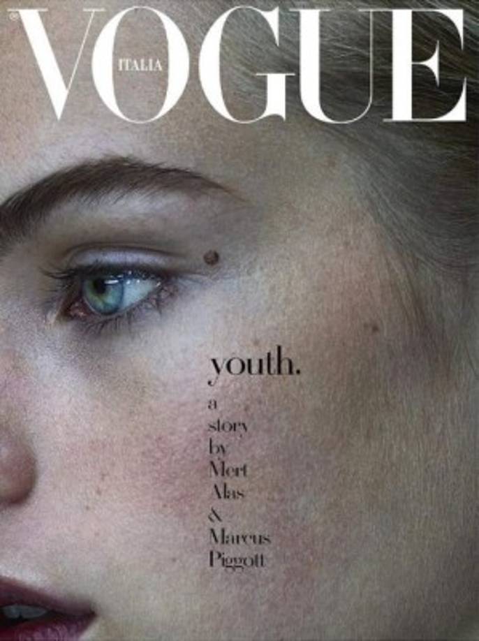 Otra portada controversial de Vogue Italia.