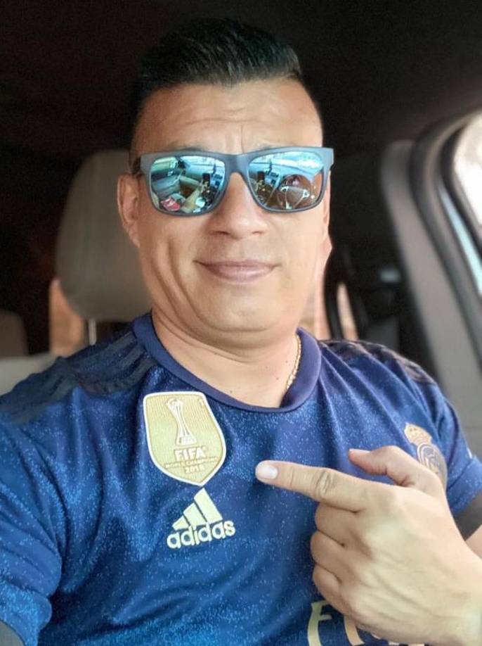 Luis Guifarro: El exjugador hondureño y hoy empresario es seguidor del Real Madrid.