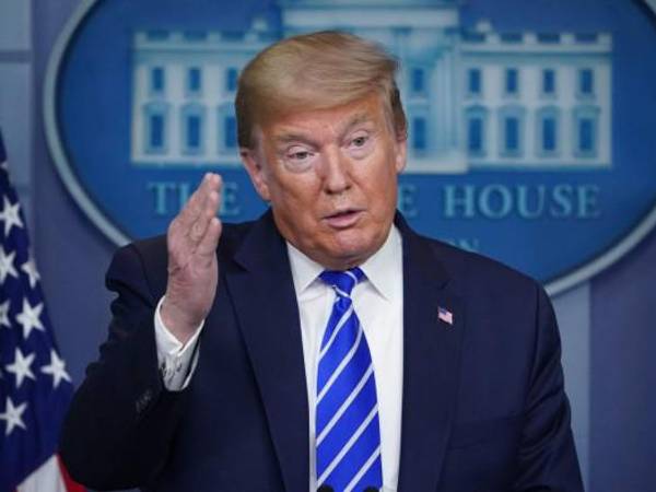 El presidente de Estados Unidos, Donald Trump.