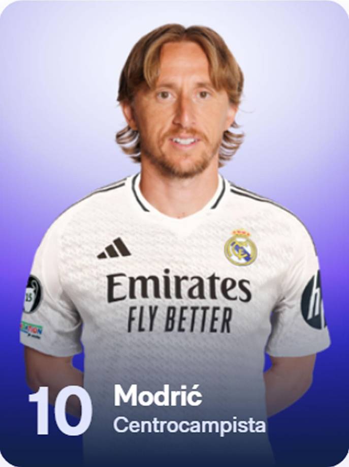 Luka Modric - El mediocampista croata continuará siendo el 10 del Real Madrid.