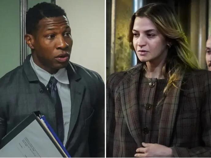 Jonathan Majors amenazó a su ex novia con hacerse daño