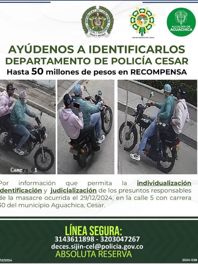 Sin embargo, a días del crimen, los responsables siguen prófugos, lo que mantiene la incertidumbre en la comunidad.