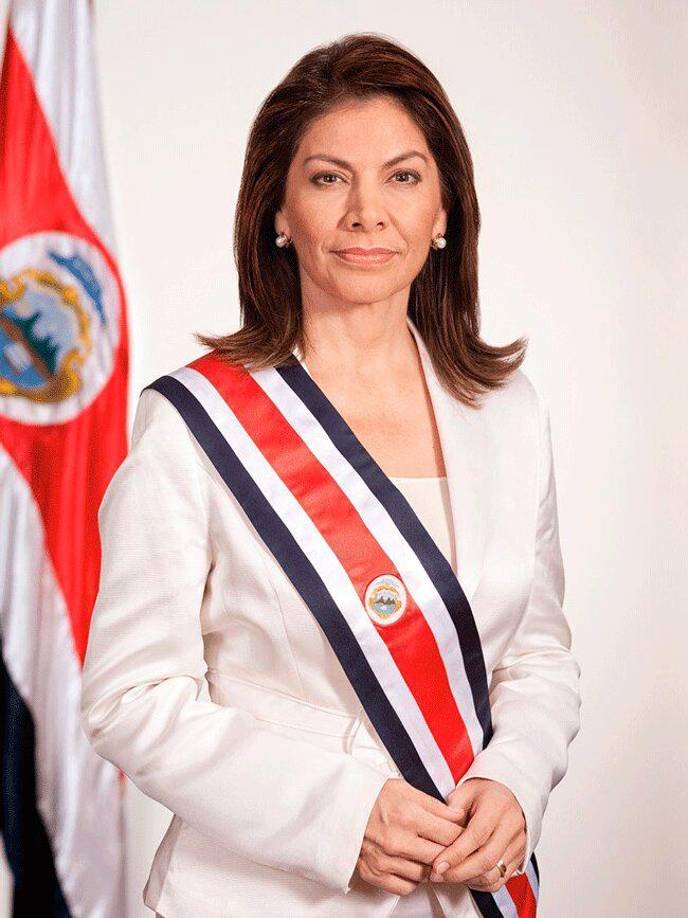 COSTA RICA: Costa Rica fue el segundo país de la región en tener una presidente, cuando LAURA CHINCHILLA desempeño el cargo durante el período 2010-2014.