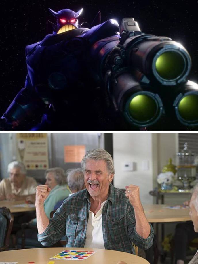 <b>El villano Zorg es interpretado por James Brolin.</b> Para hacer la voz del villano, se necesitaba, según las palabras del director, una voz como la de James Brolin. “[Su voz] es natural, dominante y con mucha textura... No quería que el personaje fuera un tipo malo al que se le retuerce el bigote. Quería que tuviera un poco de calidez y humanidad”. James reveló también que se inspiró en su hijo Josh Brolin, quien fue el malvado Thanos en las películas de Marvel.