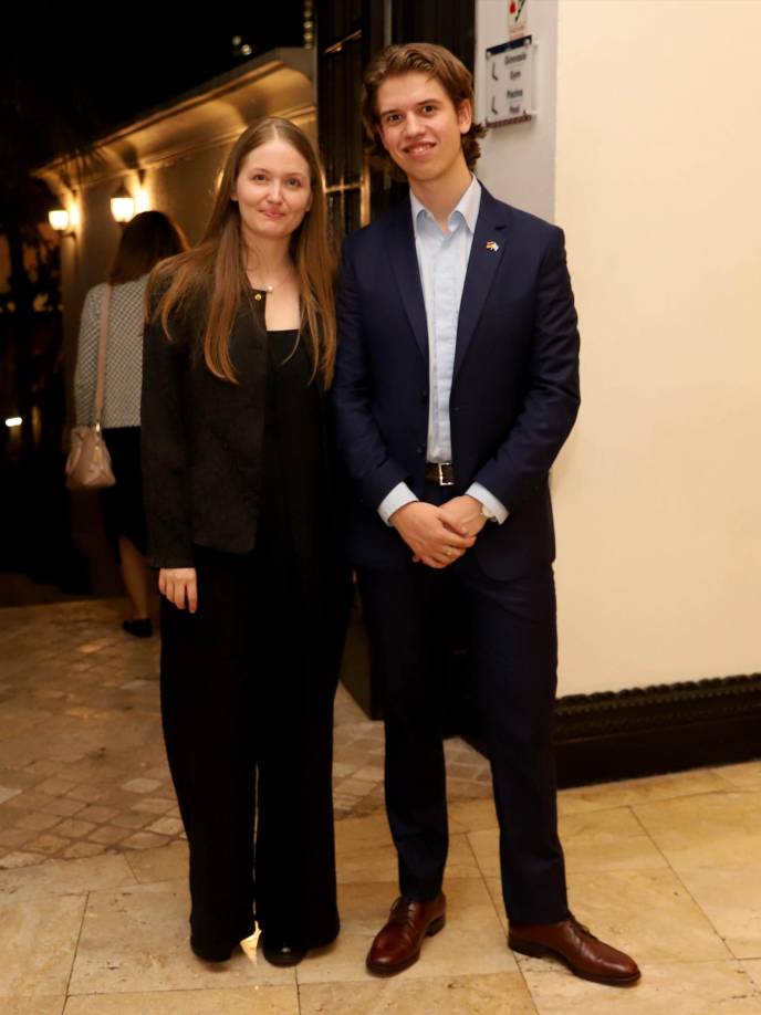 Stefanie Hanf y Emil Kolckmann