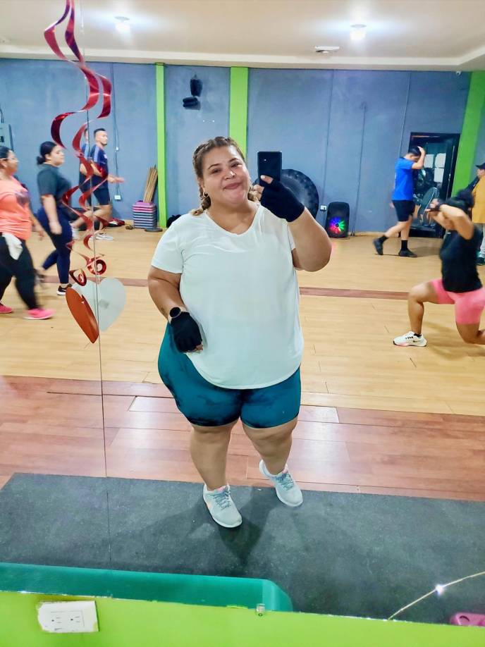 Maritza había decidido hacer cambios en su estilo de vida.