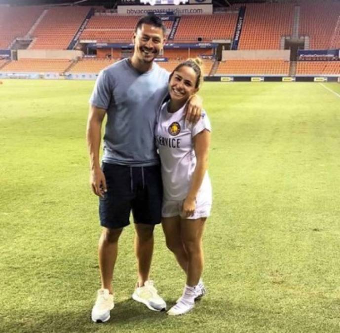 Lo'eau LaBonta jugó el año pasado en el equipo femenino del Sporting Kansas City, club en el que milita el hondureño Roger Espinoza.