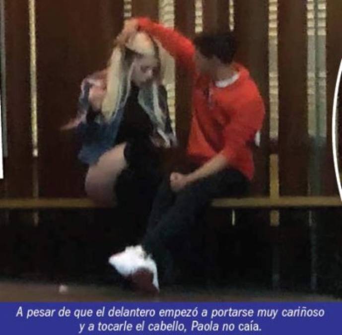 La revista TV Notas ha publicado estas fotos en donde se ve a Uriel Antuna en la disco con la actriz Paola Villalobos. 'Uriel Antuna, delantero de Chivas, quiso conquistar a Paola Villalobos a pesar de estar casado', publicó el portal.