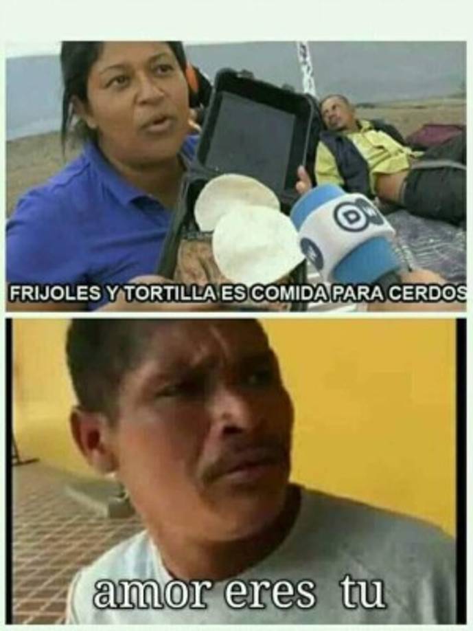 Lady frijoles<br/><br/>La hondureña Miriam Celaya se volvió internacional al despreciar en un medio de comunicación alemán, los frijoles que le daban en un albergue en México.