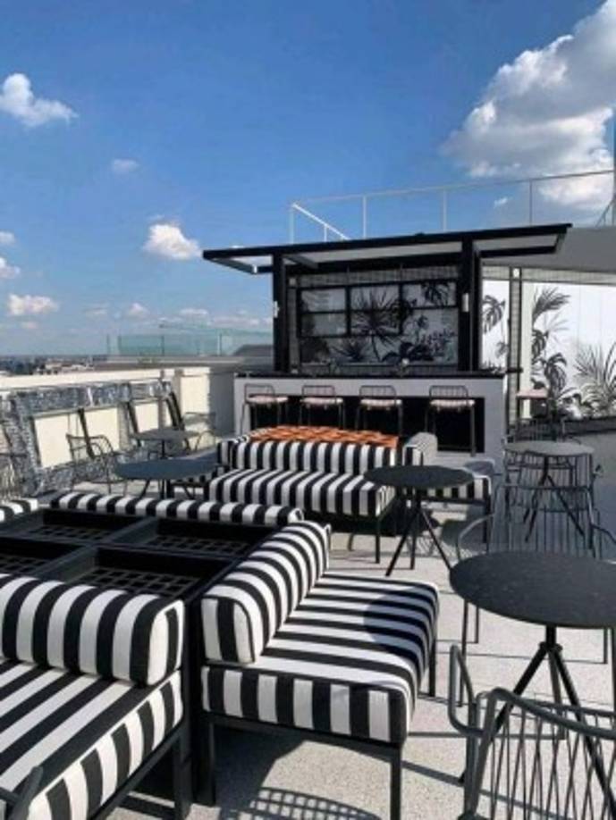 Así de hermosa es la terraza del hotel que estará inaugurando CR7. Foto .pestanacr7.com
