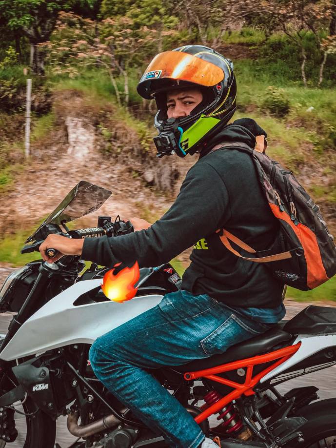 A su corta edad, Miguel Antonio Capalety Castro era considerado una promesa del motociclismo.