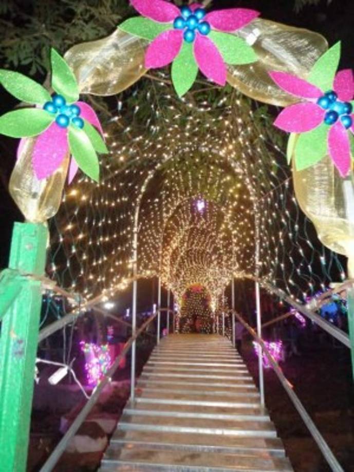 "Los lavanderos lucen sus mejores galas durante estas fiestas navideñas."