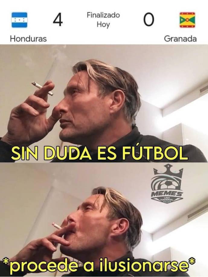 Nations League: Los jocosos memes que dejó la goleada de Honduras a Granada