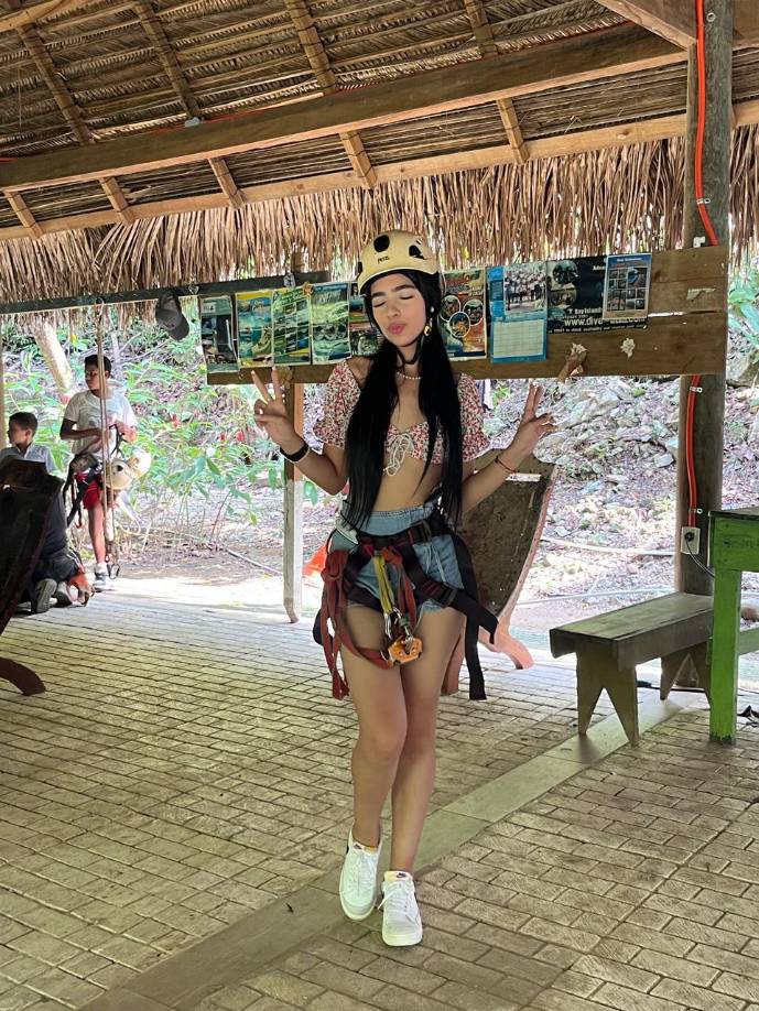 La hondureña es amante del turismo de aventura, por eso escogió La Ceiba y Cayos Cochinos para pasar el Feriado Morazánico. 