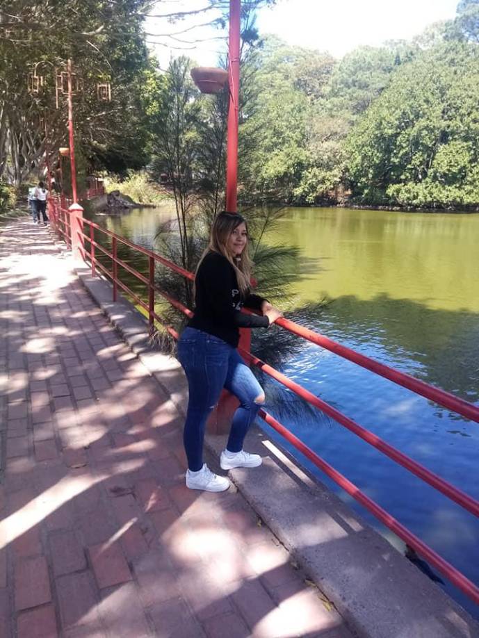 Solía publicar fotografías en parques y atracciones del estado de Carolina del Sur. 