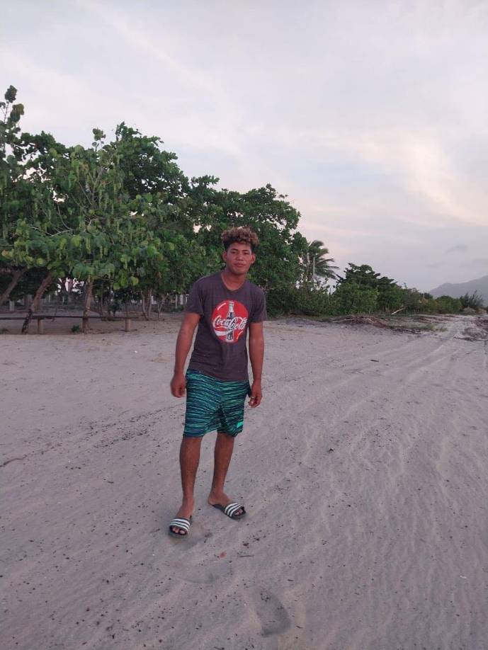 El árbol se desprendió desde la raíz y le cayó encima a Osmel Santos, quien murió al instante.