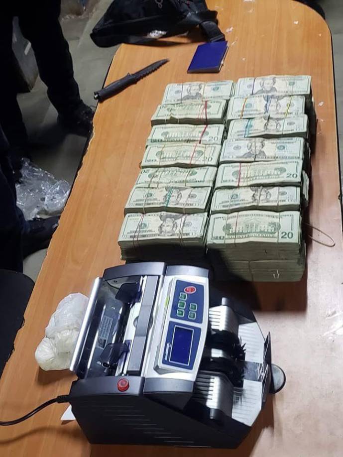 El decomiso se realizó en el sector de El Triunfo, departamento de Choluteca, sur, cercano a la frontera con Nicaragua, informó este domingo la institución.