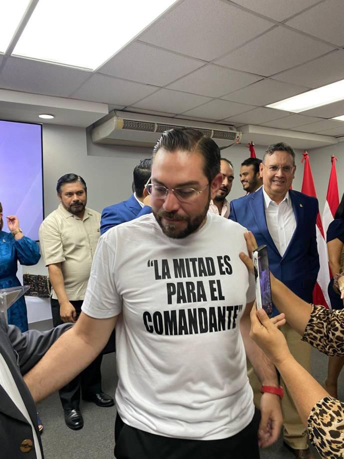 Jorge Cálix critica a Nasralla: “Se hincó ante narcotraficantes”