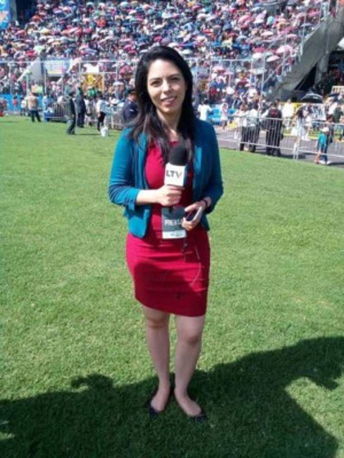Tania Gálvez de LTV Honduras.
