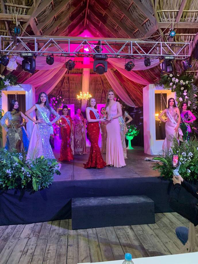 Miss San Pedro Sula obtuvo el título de Señorita Cultura.