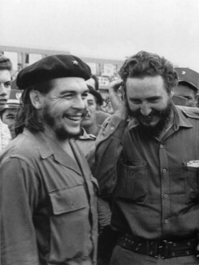 Ernesto Che Guevara el compañero fiel de Fidel Castro.