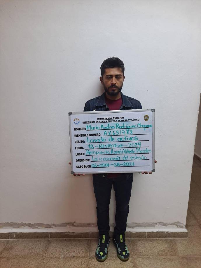 Mario Andrés Rodríguez Chaparro (34 años).