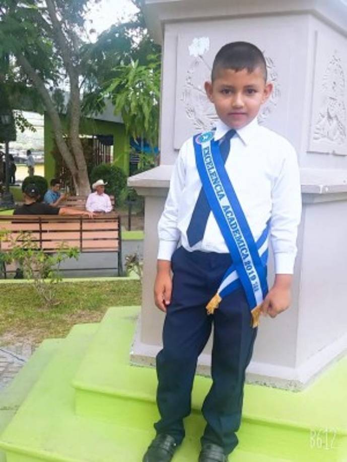 Santos Daniel Ramos del centro básico José María Medina de Santa Rosa de Copán.