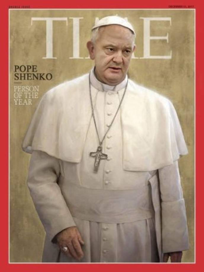 Poroshenko sustituye al papa Francisco en la edición de la revista Time que escogió a la Persona del Año en 2013.