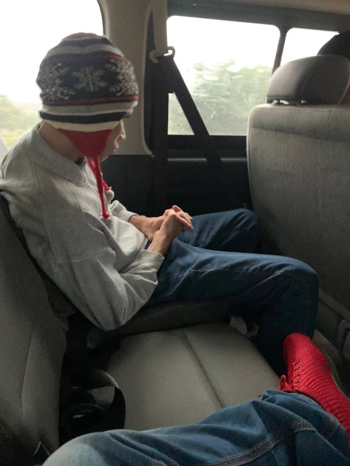 Cuando apenas tenía un día en Guatemala Ivor se puso mal y tuvo que se internado por siete días.