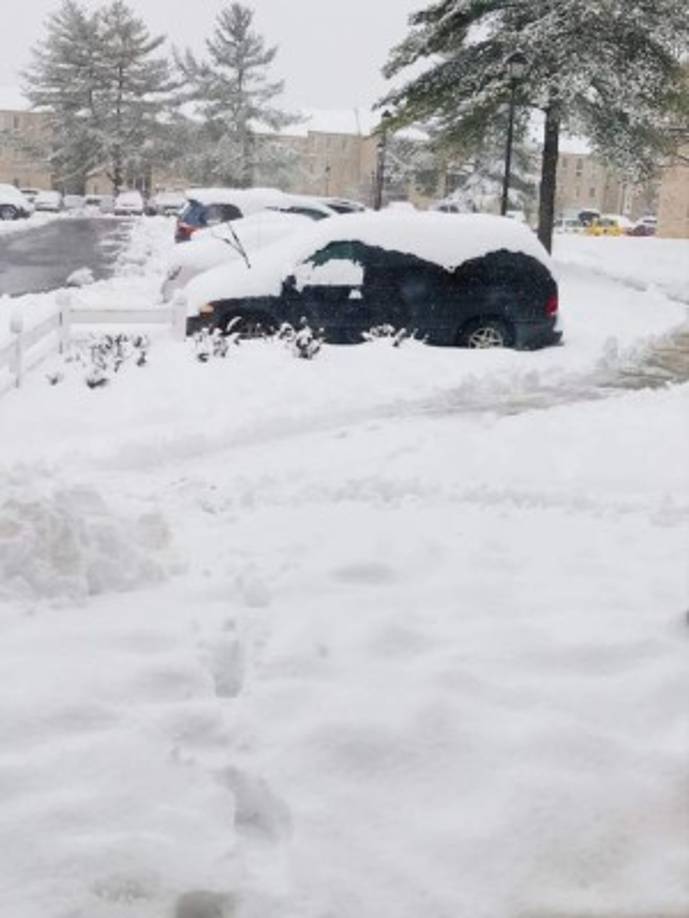 Vanessa Sánchez dice, 'seguimos con la tormenta y son dos días seguidos'.