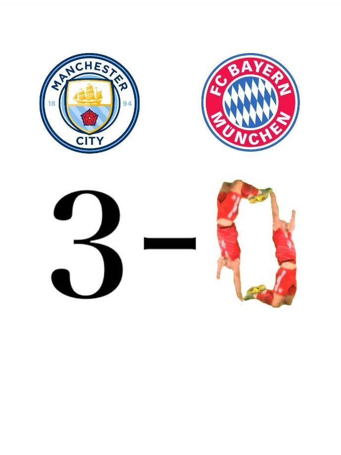 Barça protagonista de memes tras la goleada del City al Bayern