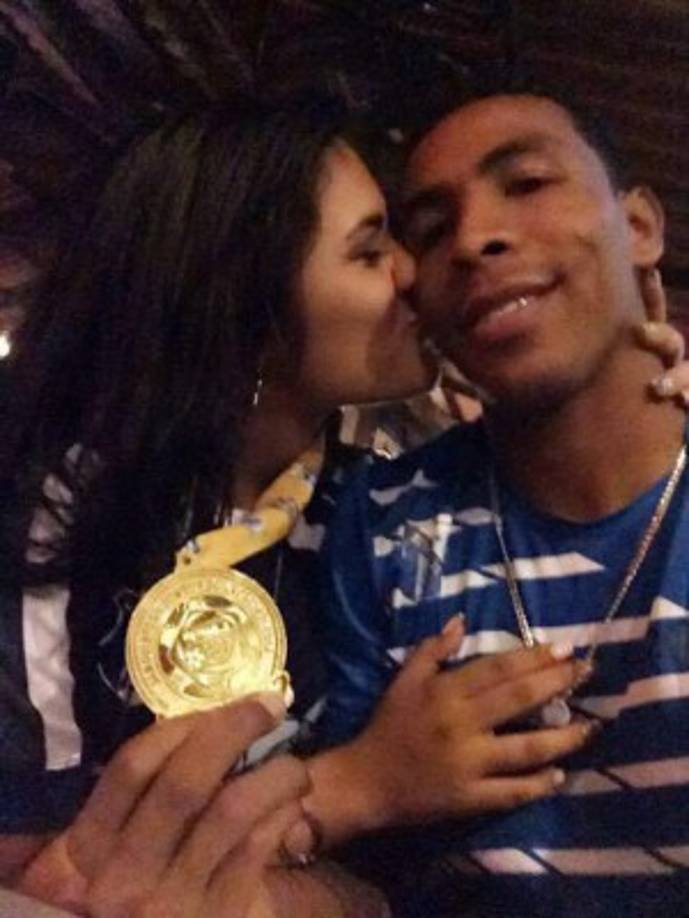 Celebraron juntos el campeonato que ganó el Honduras Progreso el año pasado.