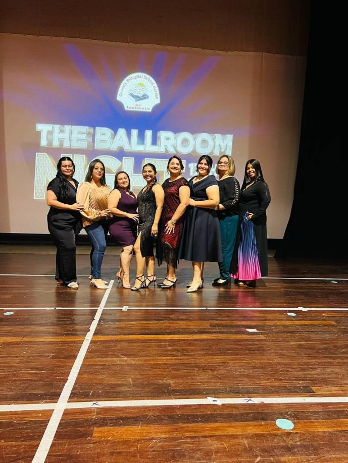 Parte del staff docente encargado de la organización del evento.