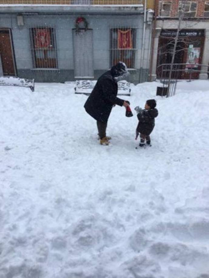 Este temporal, bautizado 'Filomena', hizo que se declarara la alerta roja en cinco regiones de España, entre ellas Madrid.