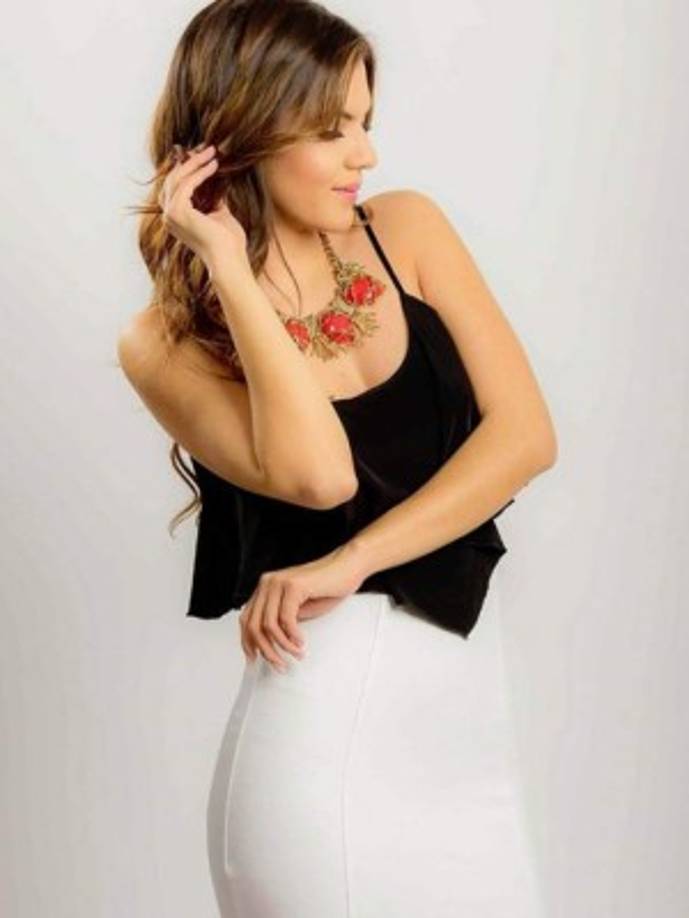 La chica Valeriano se encuentra lista para disfrutar de las vacaciones.