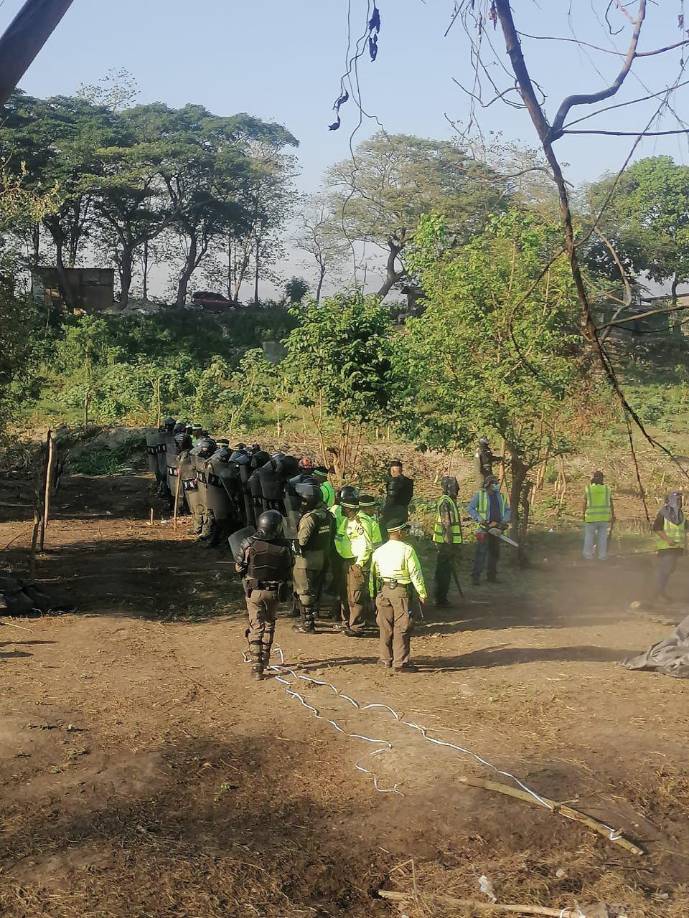 La ciudad ha sufrido una crisis por invasiones en zonas protegidas durante las últimas semanas. 