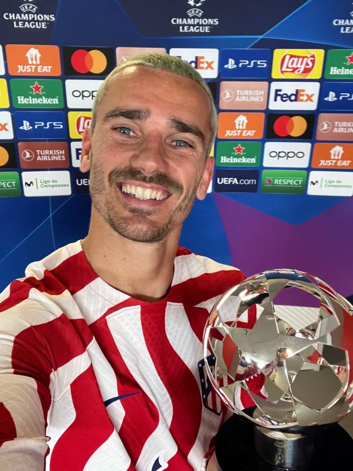 Antoine Griezmann fue elegido el MVP del partido.