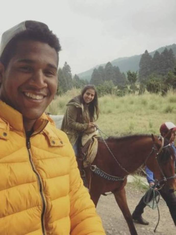 María José sigue desde México las actuaciones de Yaudel Lahera en Honduras con el Marathón.